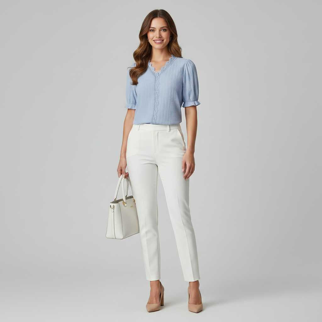Astrid | Elegant Summer Blouse for Women