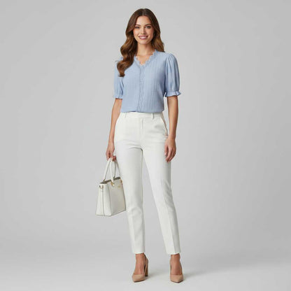 Astrid | Elegant Summer Blouse for Women