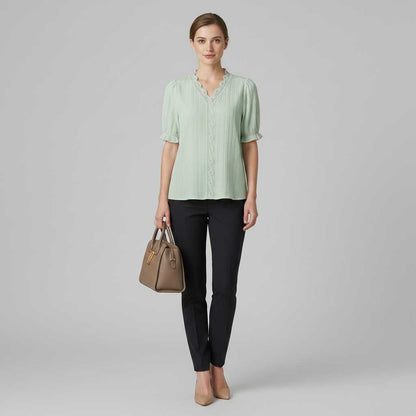 Astrid | Elegant Summer Blouse for Women