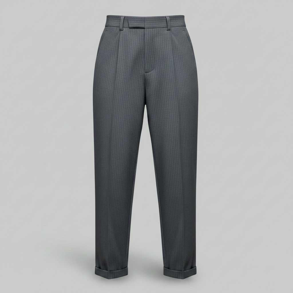 Elegant Black Pants | Women's High Waist Suit Trousers