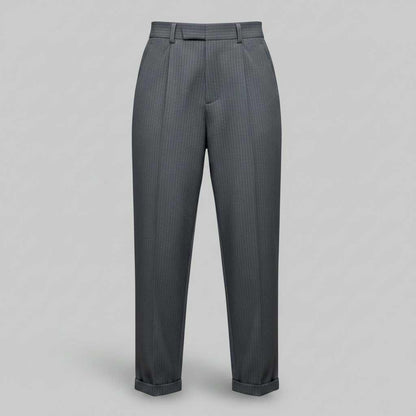 Elegant Black Pants | Women's High Waist Suit Trousers