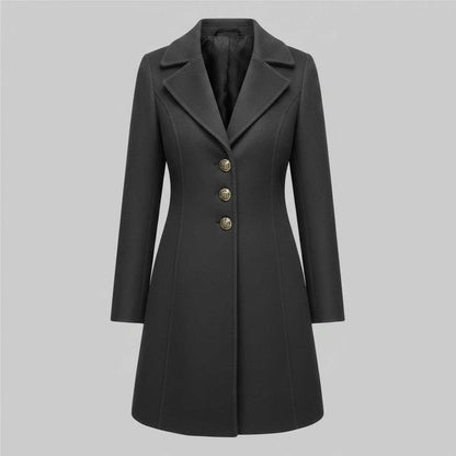 Elegant Wool Coat | Women's Winter Outerwear