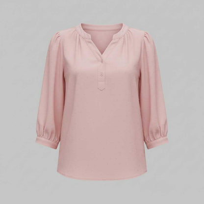 Patchwork Women's Blouse | Versatile Fashion Top