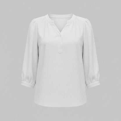 Patchwork Women's Blouse | Versatile Fashion Top