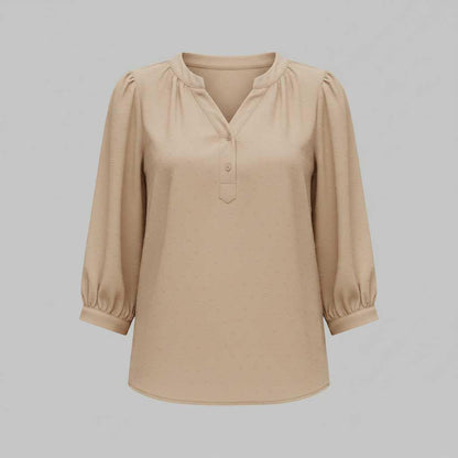 Patchwork Women's Blouse | Versatile Fashion Top