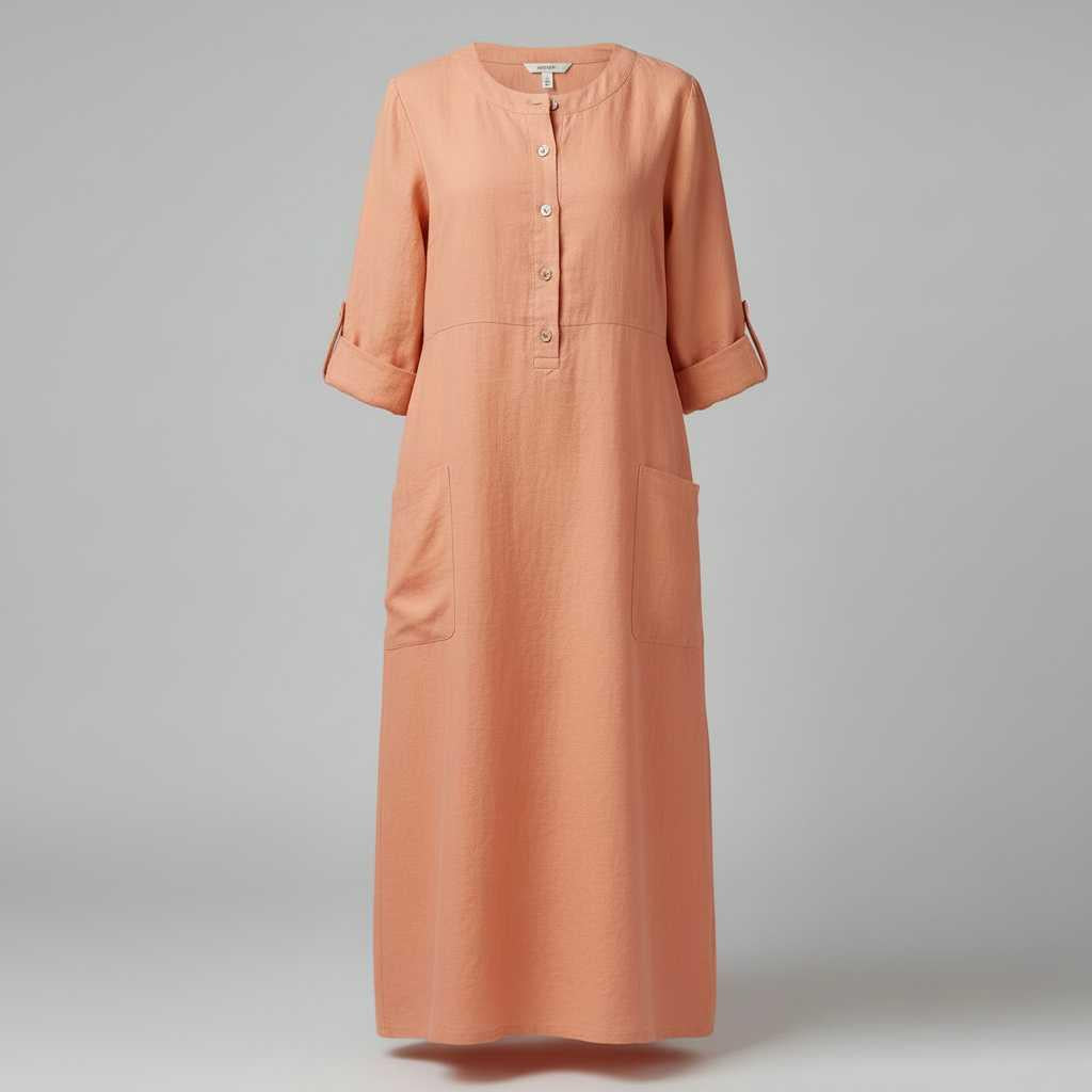 Tina | Women's Plus Size Maxi Dress in Soft Breathable Fabric