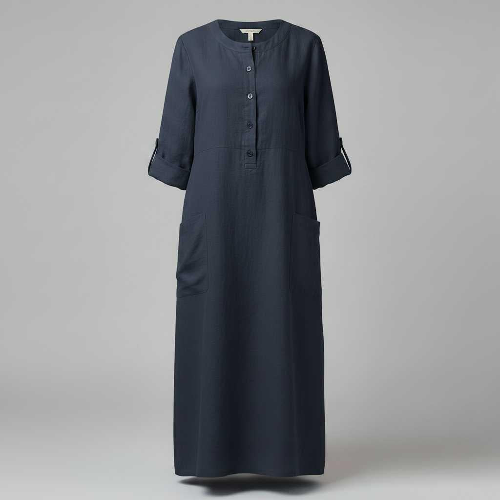 Tina | Women's Plus Size Maxi Dress in Soft Breathable Fabric